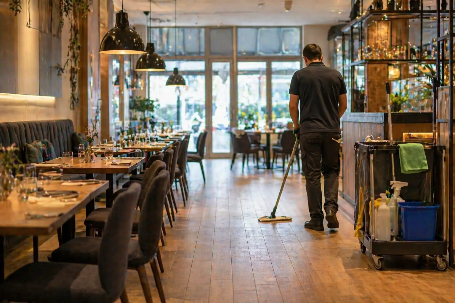 Reinigung für Gastronomie